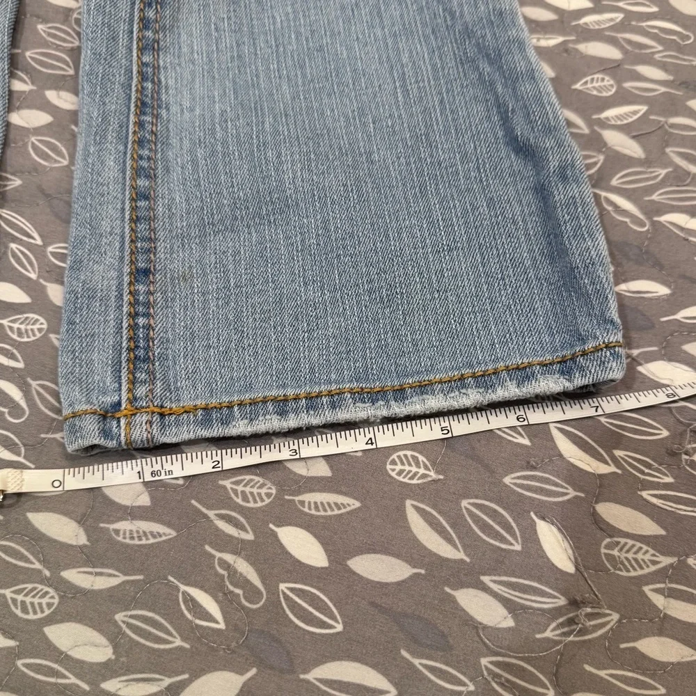 JUSTICE Girls’ Faded Blue Jeans, size 10S